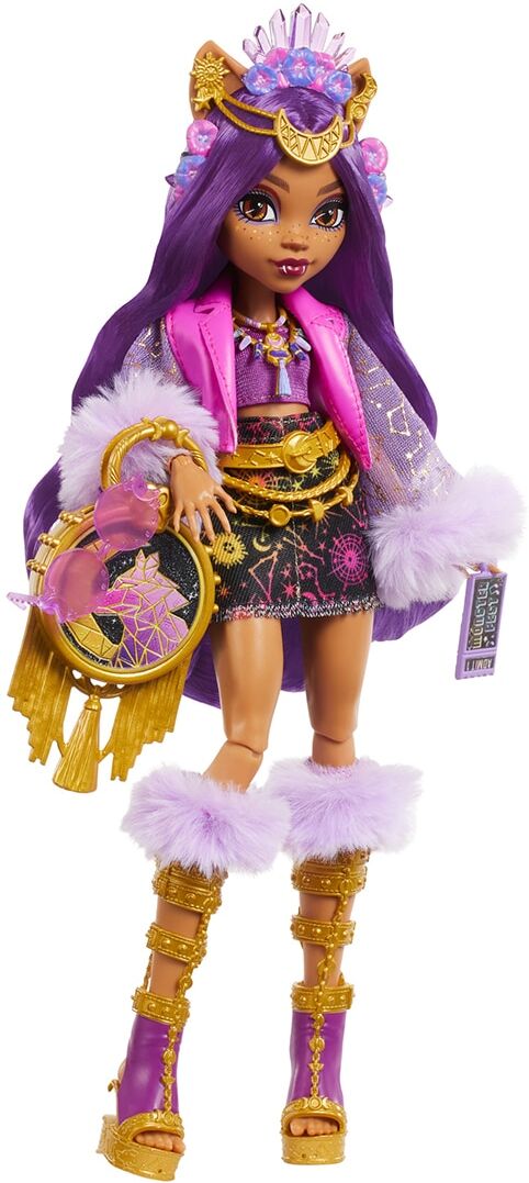 Monster Cable Muñeca hombre lobo Monster Fest Clawdeen Wolf .
