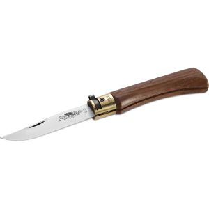 Old-Bear Klappmesser M, Zweihandmesser, 8cm Klingenlänge, braun