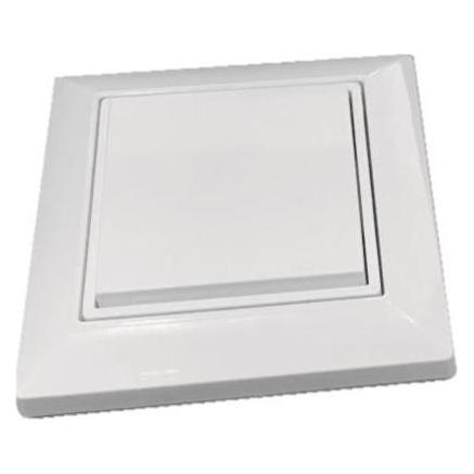 Casambi Wandschalter weiss 1fach 808922 2-Kanal, batterielos quadratisch Wippe (808922)