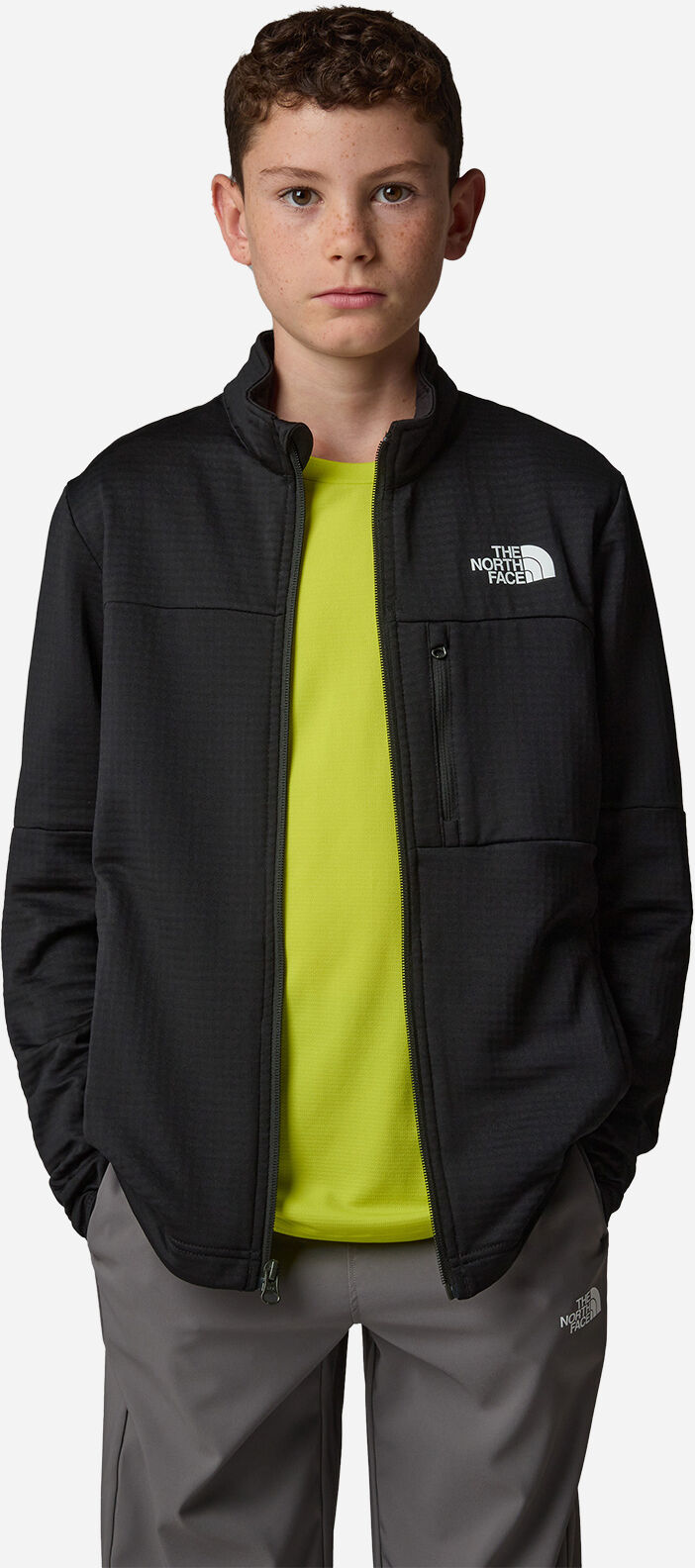 The North Face Teen Hike Midlayer Jr - Pile - Nero 18-20ANNI