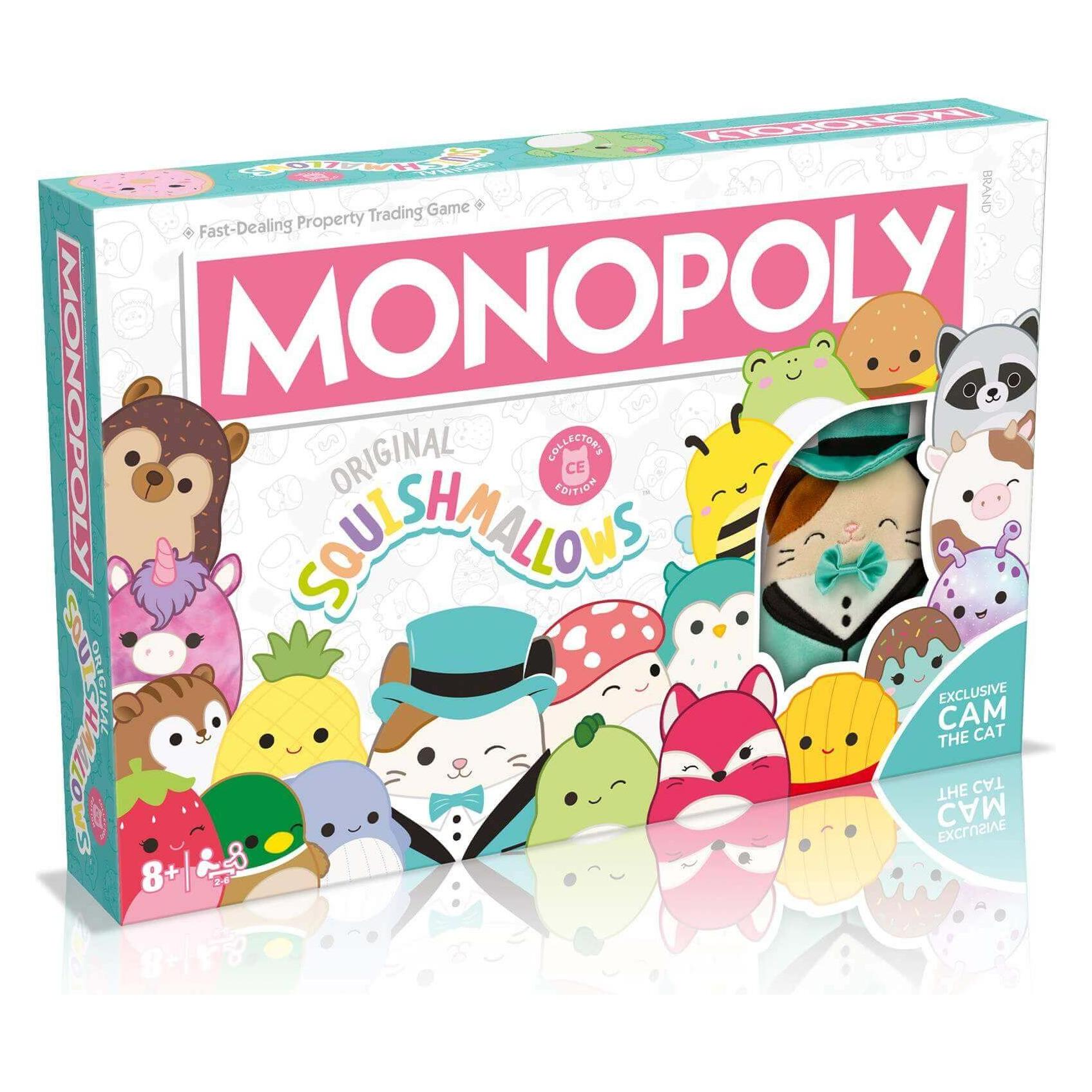 Winning Moves Squishmallows Monopoly (Englisch, 2 - 6 Spieler) (WIN0652)