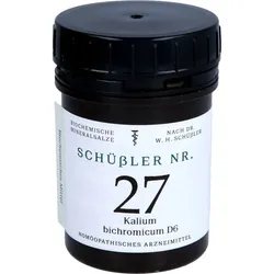 Schüssler Nr. 27 Kal. Bichro. D6 400 ST