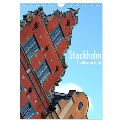 Stockholm - Stadtansichten (Wandkalender 2027 DIN A4 hoch), CALVENDO Monatskalender