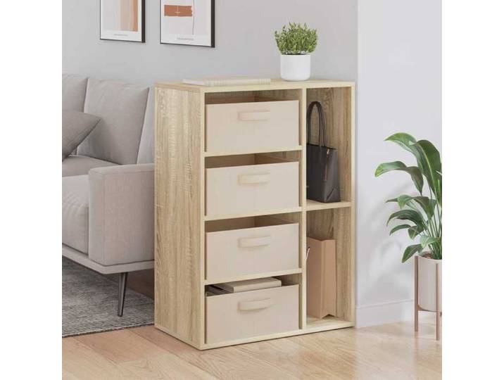Moderne Buffet bahut pratique - Chêne Sonoma - 60x33 5x84 cm - Commode salon @FR 6700