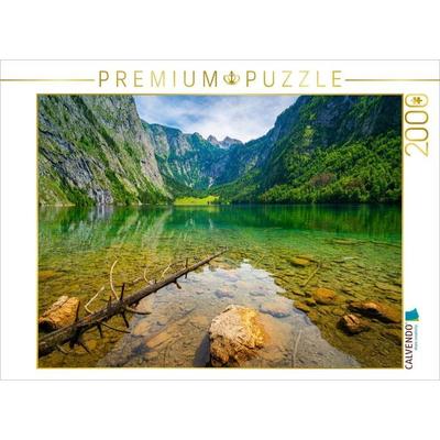 CALVENDO Puzzle Obersee im Sommer | 2000 Teile Lege-Größe 90x67cm Foto-Puzzle für glückliche Stunden