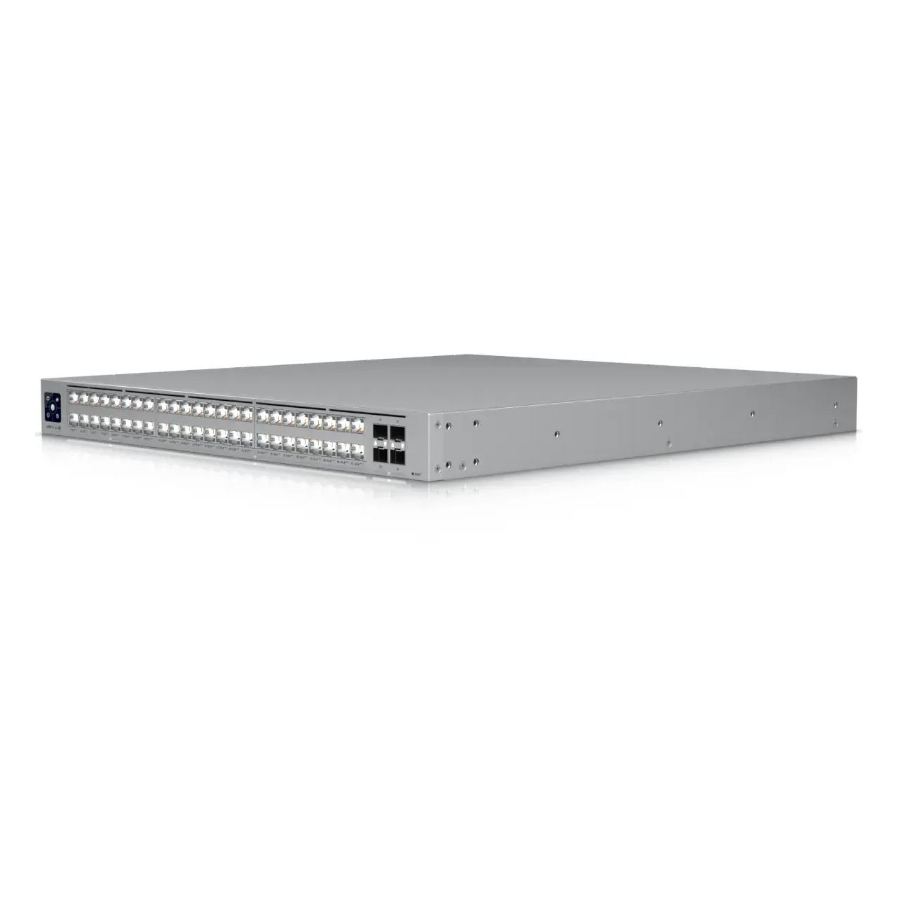 Ubiquiti Switch UniFi 16x2.5G RJ45/32x10G RJ45/4xSFP28 Managed PoE++ 1080W 19" Rack-Mountable, 1,3" Touchscreen