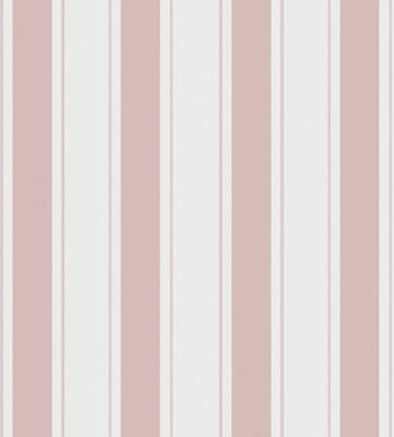 Sophie Allport Oundle Stripe Cottesmore Blush Wallpaper - N/A