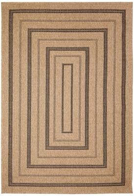 Lush Decor Sahara Multi Border Indoor/Outdoor Rug