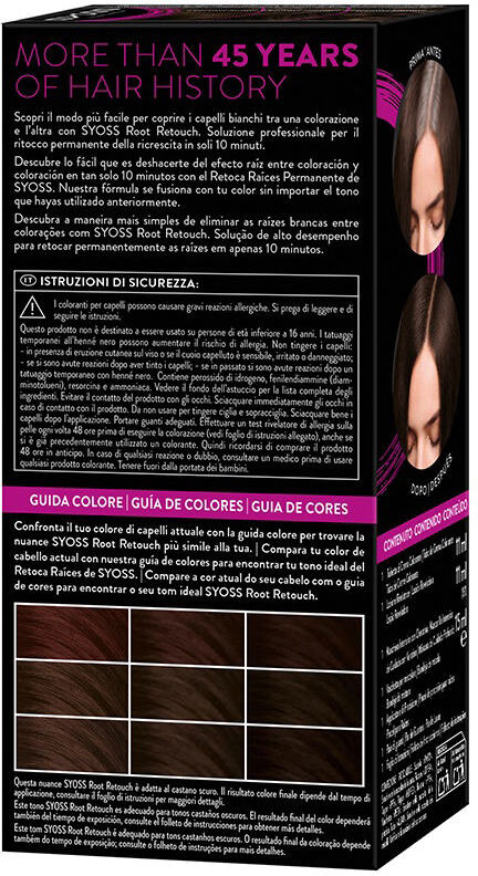 Syoss Masque retouche racines Root Retouch #BrunFoncé 1 unité