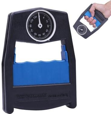 Smart Shopping Spot Grip Strength Tester Digital Hand Dynamometer Finger Strength Meter blue