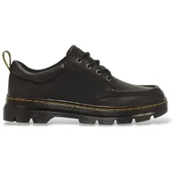 Dr Martens für Herren. 43299001 Bridwell Lo Schwarze Lederschuhe (42), Wohnung, Schnürsenkel, Lässig, Klassisch