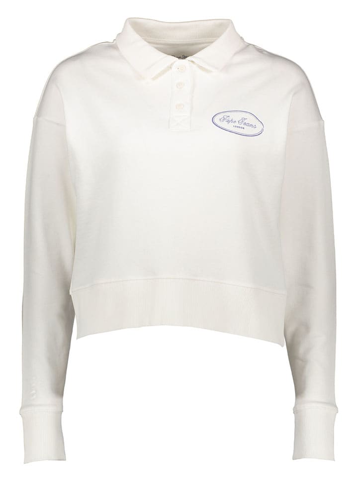 Pepe Jeans Sweatshirt in Weiß - S