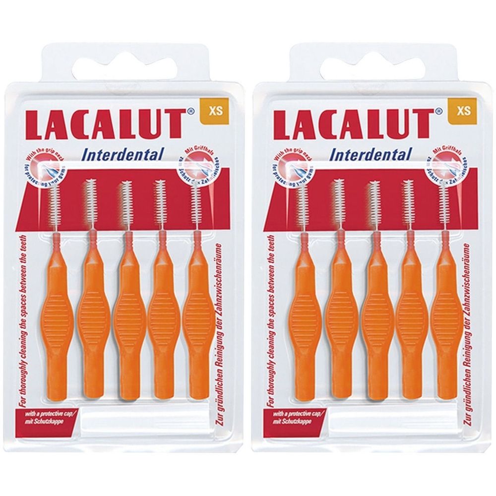 Lacalut Interdental xS x2 2x5 St Zahnbürste