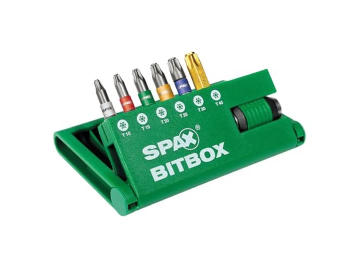 Porte embouts SPAX - T-STAR Plus - 6 embouts 25 mm - 4000007899019