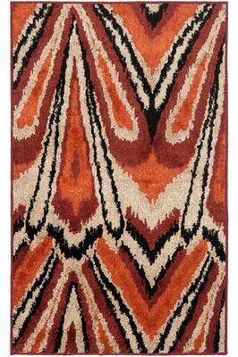 SAFAVIEH Kashmir Yareli Abstract Silky Polyester Rug