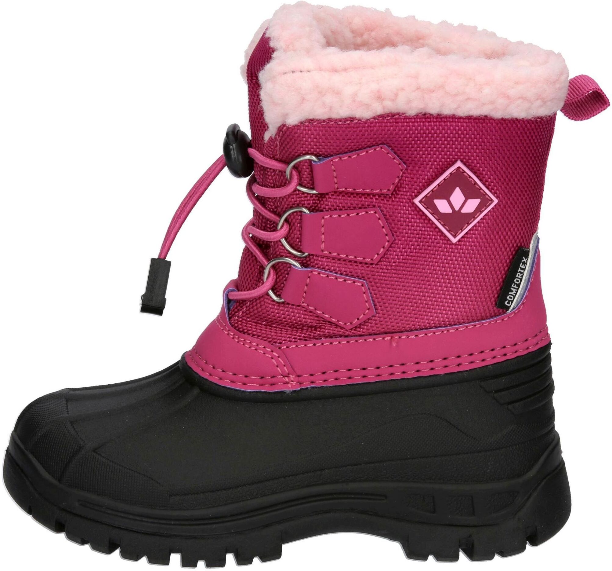 Winterboots LICO "Winterboot Hannes", Mädchen, Gr. 26, rosa, Synthetik, Schuhe Winterboots rosa 26