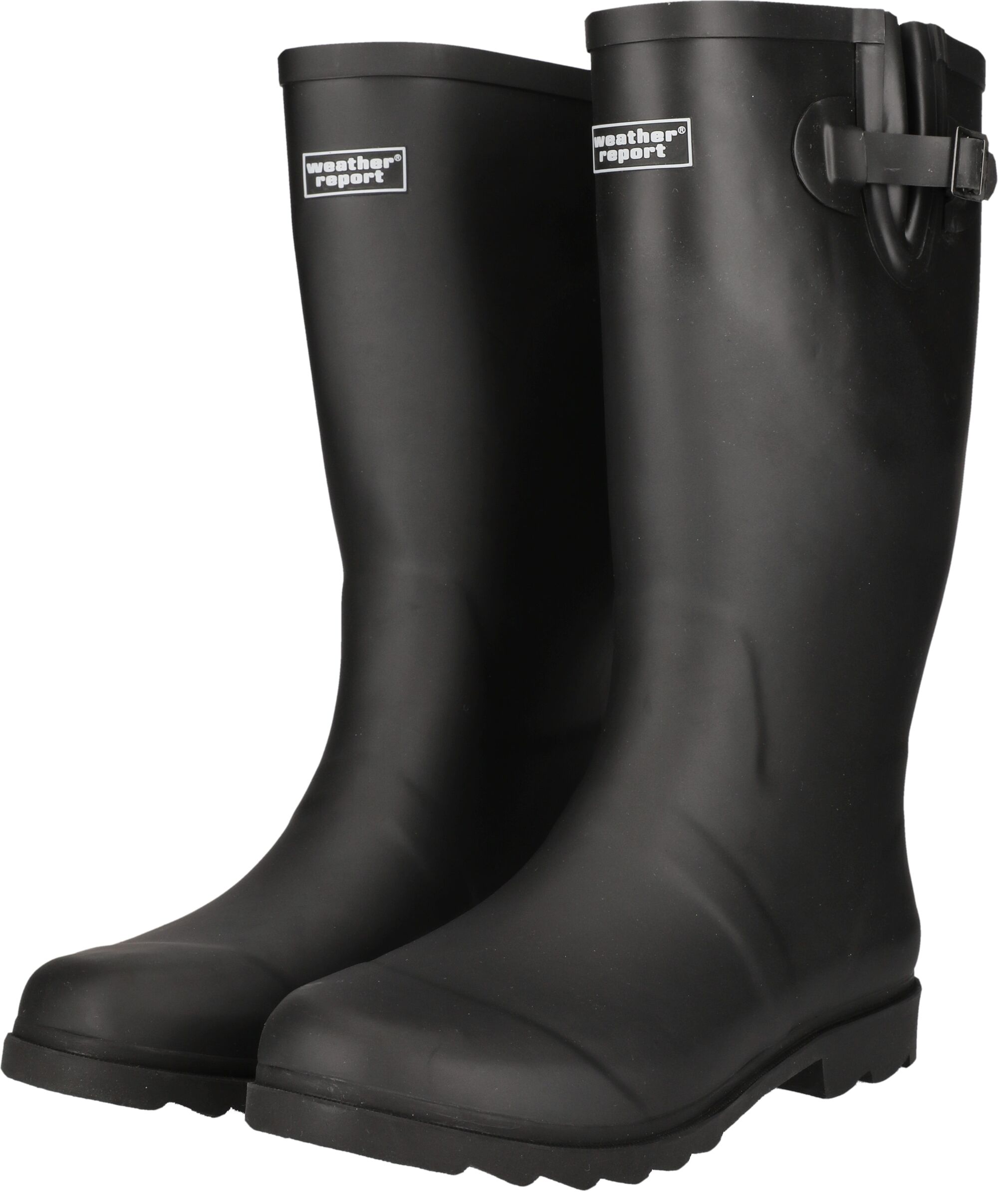 Gummistiefel WEATHER REPORT "Durong", Herren, Gr. 46, schwarz, Gummi, Schuhe Gummistiefel, mit praktischen Details und gutem Wetterschutz