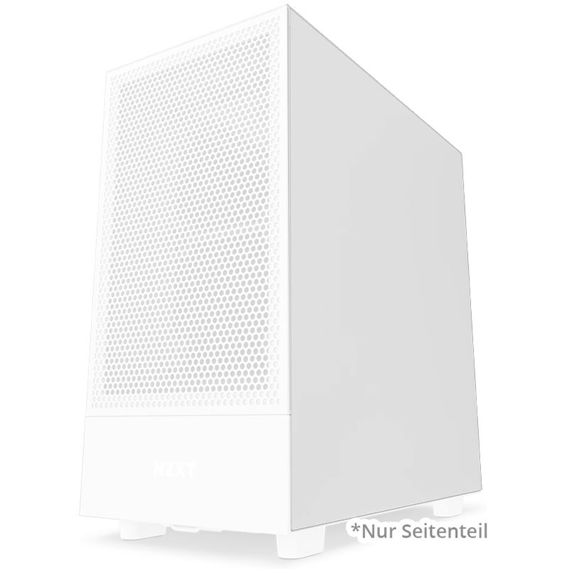 NZXT H5 Flow (2022) Series Ersatzteil Rechtes Panel Weiß bulk
