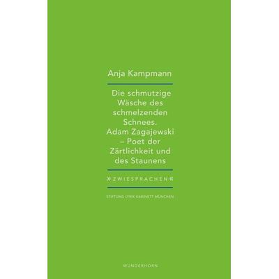 Die schmutzige Wäsche des schmelzenden Schnees, Taschenbuch von Anja Kampmann, Das Wunderhorn, 978-3-88423-708-3
