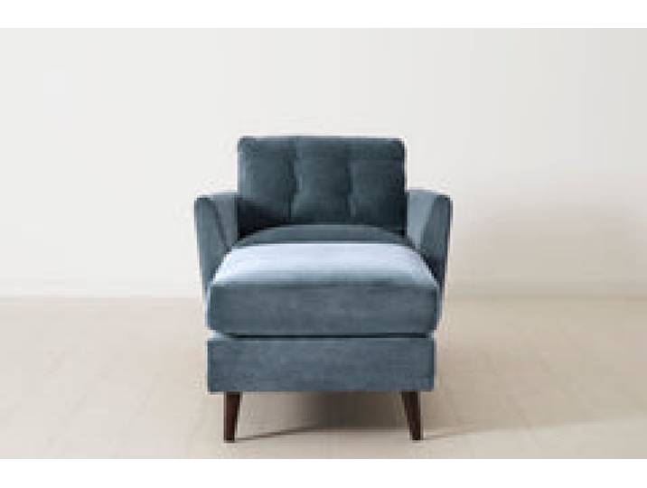 Chaiselongue Model 10, Wasserblau