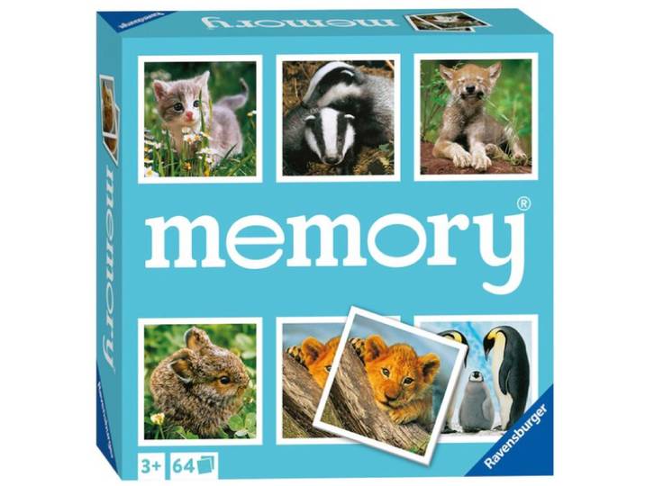 Ravensburger Memory - Jonge Dieren - Geschikt vanaf 3 jaar
