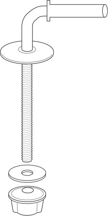 Pagette Pagette Primat Befestigung 794950100 Edelstahl