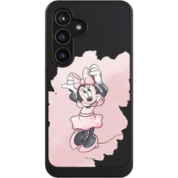 Nivocase Hülle für Samsung Galaxy S24 Handyhülle NIVOcore Case Schwarz Disney Motiv ohne Hintergrund (Samsung Galaxy S24), Smartphone Hülle, Schwarz