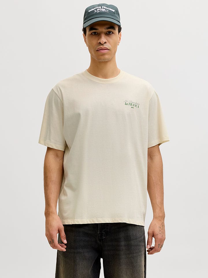 Jack & Jones Shirt "Paradise" in Creme - L
