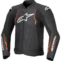 Alpinestars Dusk Airflow perforierte Motorrad Lederjacke 46