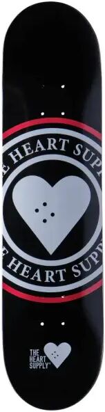 Skateboard Deck Heart Supply Insignia (8" - Schwarz)