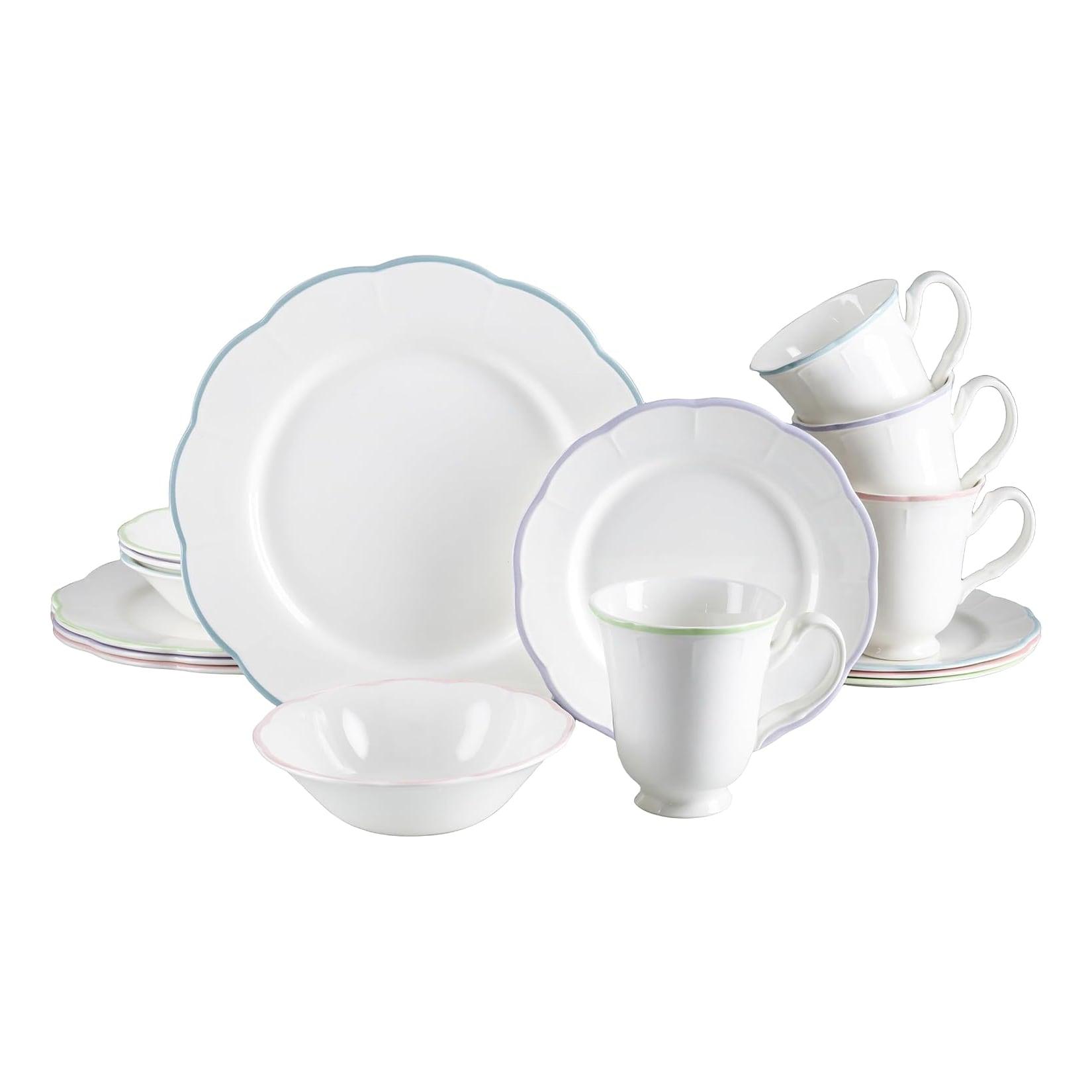 CreaTable - 24841, Florine Bunt - Kombiservice 16-tlg