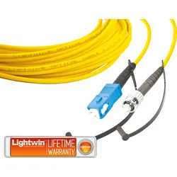 LSP-09 SC-ST2 - Simplex LWL Patchkabel, SM OS2, SC - ST, 2 m