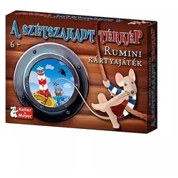 Rumini: Zerrissene Karte - Kartenspiel auf Ungarisch