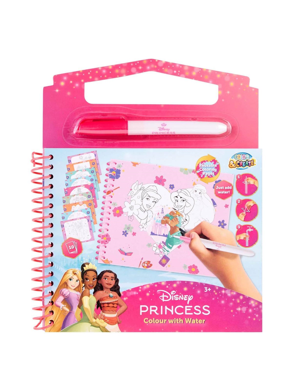 Canenco - Disney Princess Watercolor Book