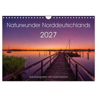 Naturwunder Norddeutschlands (Wandkalender 2027 DIN A4 quer), CALVENDO Monatskalender