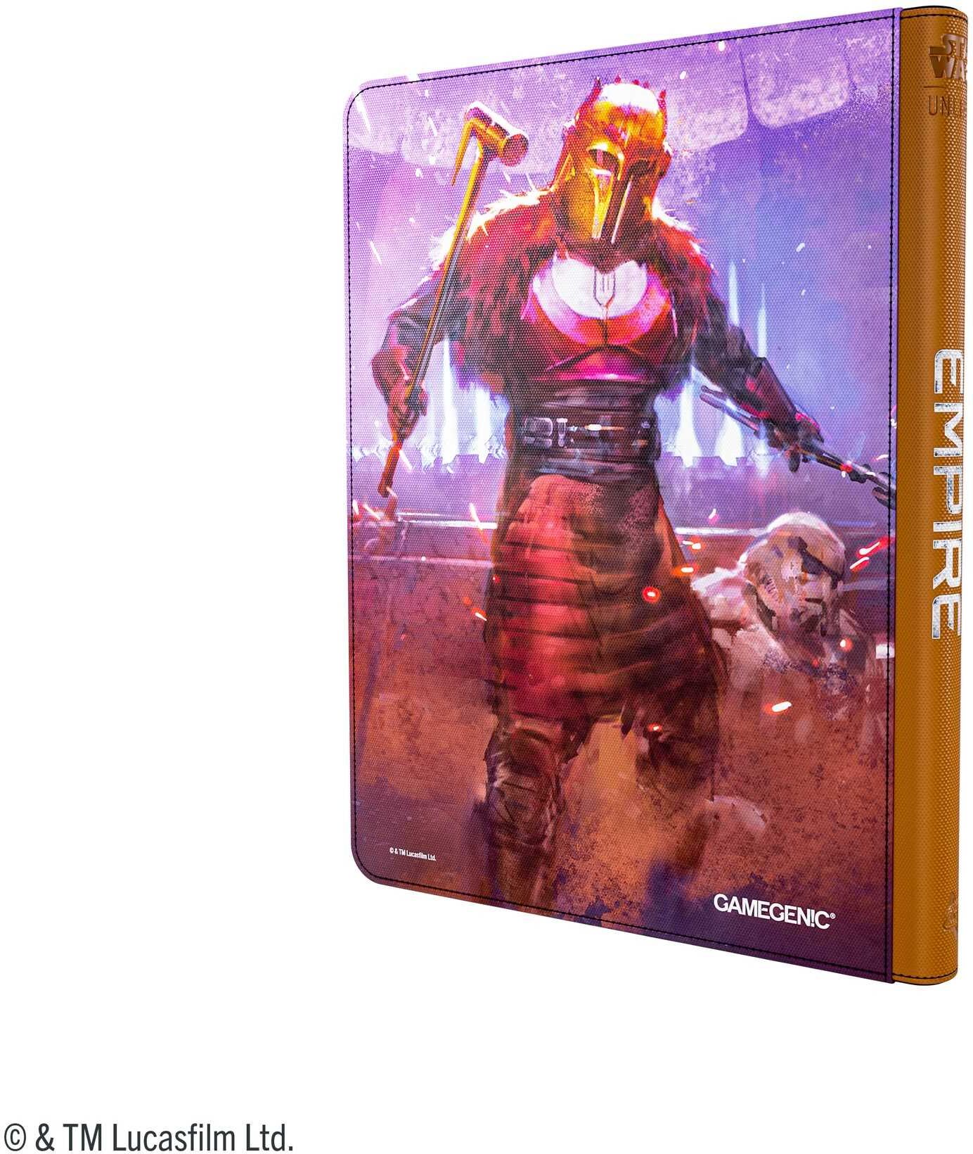 Star Wars: Unlimited The Armorer ; Whistling Birds Zip-Up Card Album for Collectors, Official Gamegenic Design, Holds Up to 360 Double-Sleeved Cards