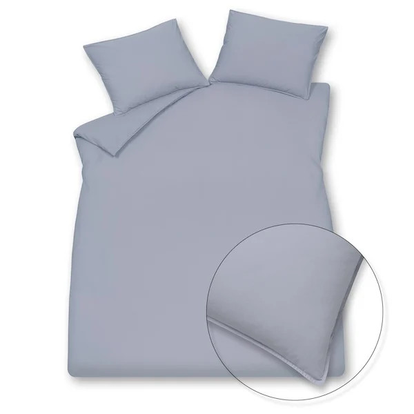 Vandyck Washed Cotton dekbedovertrek lavender blue