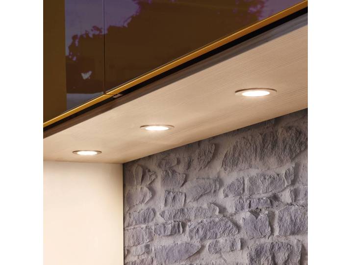 Hera LED-leuchte Dynamic FR 55 CCT 3er-Set 55, dimmbar, alu / grau / zink, für Wohn- / Esszimmer, Kunststoff, Modern,