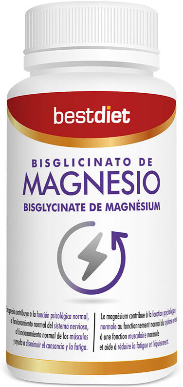 Best Diet Cápsulas de bisglicinato de magnésio 60 unidades