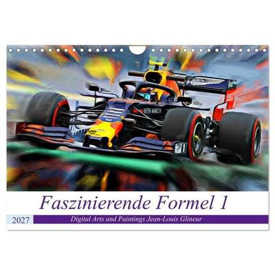 Faszinierende Formel 1 (Wandkalender 2027 DIN A4 quer), CALVENDO Monatskalender