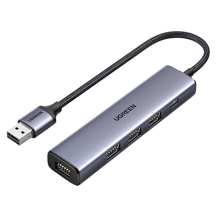 Ugreen HUB USB CM473 1x USB-C + 4x USB-A 3.0 (UGR1320) (USB-A, 5 Ports) (03795ITP)