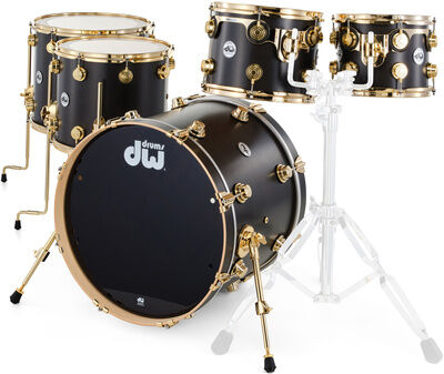 DW Satin Oil New Studio w/o Snare Ebony