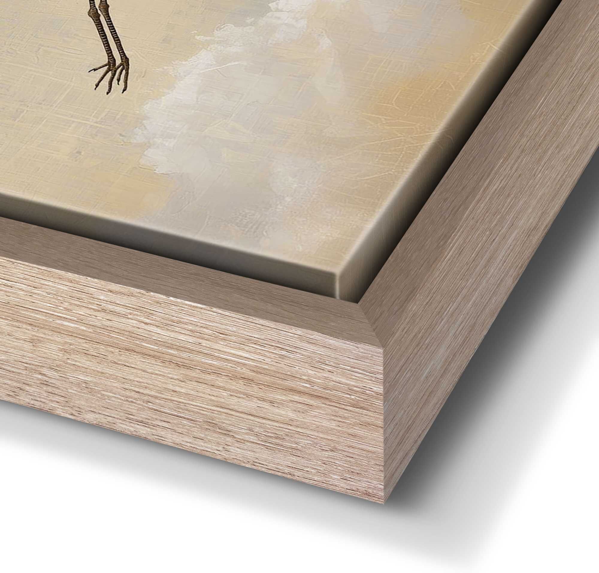 Reinders! Wandbild REINDERS "Vögel im Mondlicht", braun (farbe bild(er): braun), B:70cm H:118cm T:3,7cm, Bilder, Wandbild, Wohnzimmer - Braun - MDF - Tiere - 70x118 cm farbe bild(er): braun B/H/T: 70cm x 118cm x 3,7cm