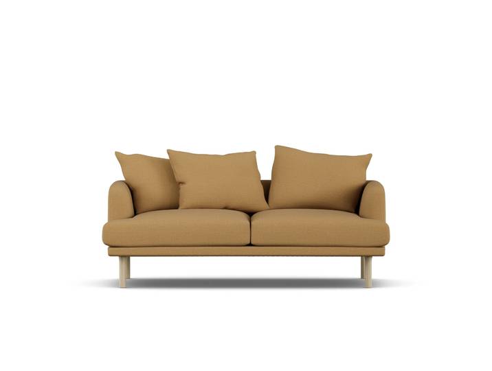 1898 Sjövik sofa Same Ochre 6676-witgeoliede eiken, 2,5-zits