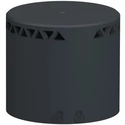 Schneider Electric XV6C9S Akustikelement, Summer, Harmony XV6, modular, 60mm, 24V ACDC, 2 Töne, bis 95 dB, dunkelgrau, oberste Einheit