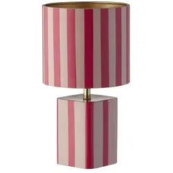 KHG Tischleuchte   , rosa/pink , Maße (cm): H: 35  Ø: 20