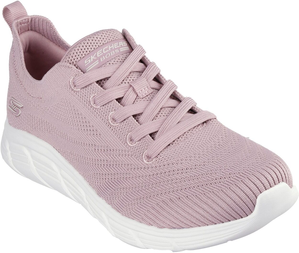 Sneaker SKECHERS "BOBS B FLEX LO-GRACEFUL STRIDE", Damen, Gr. 35, Textil, rosa, Schuhe Sneaker, mit leichter EVA-Laufsohle rosa 35, Textil