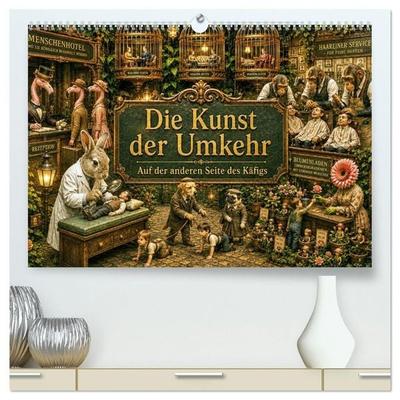 Die Kunst der Umkehr (hochwertiger Premium Wandkalender 2027 DIN A2 quer), Kunstdruck in Hochglanz