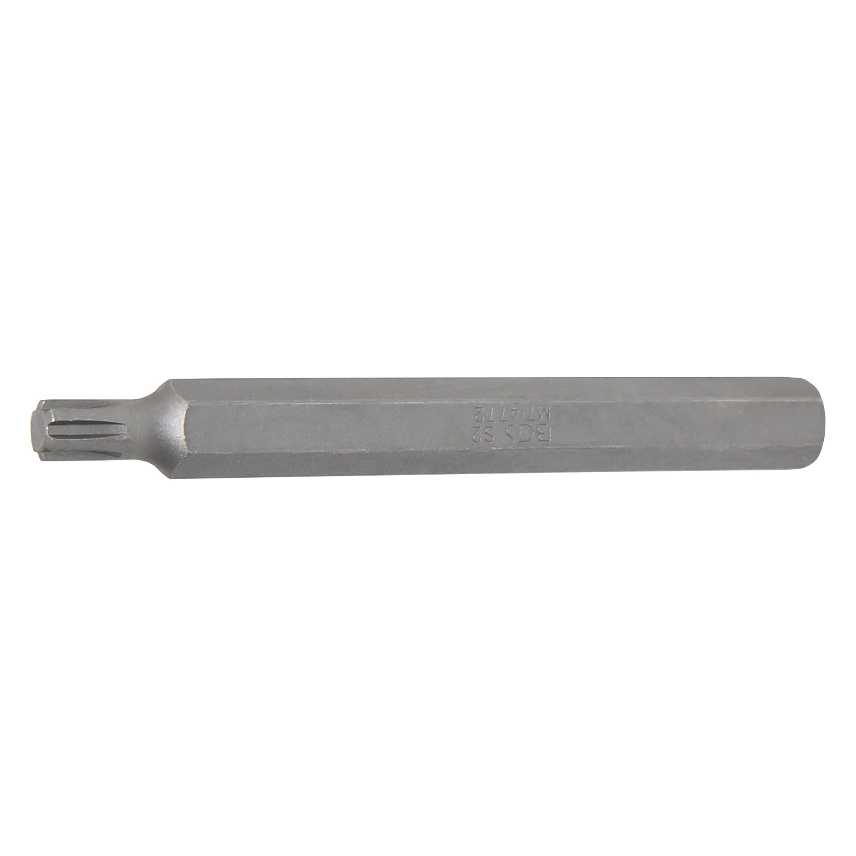 BGS Bit Länge 100 mm Antrieb Aussensechskant 10 mm (3/8") Keil-Profil (für RIBE) M7 (4772)