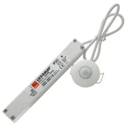 B.E.G. LUXOMAT PD9-1C-DE, Mini-Decken-Bewegungsmelder DE, Reichweite Ø 10 m, weiß matt